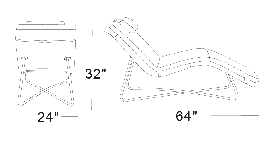 Trento Chaise Lounge