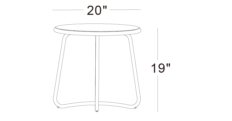 Trento Side Table