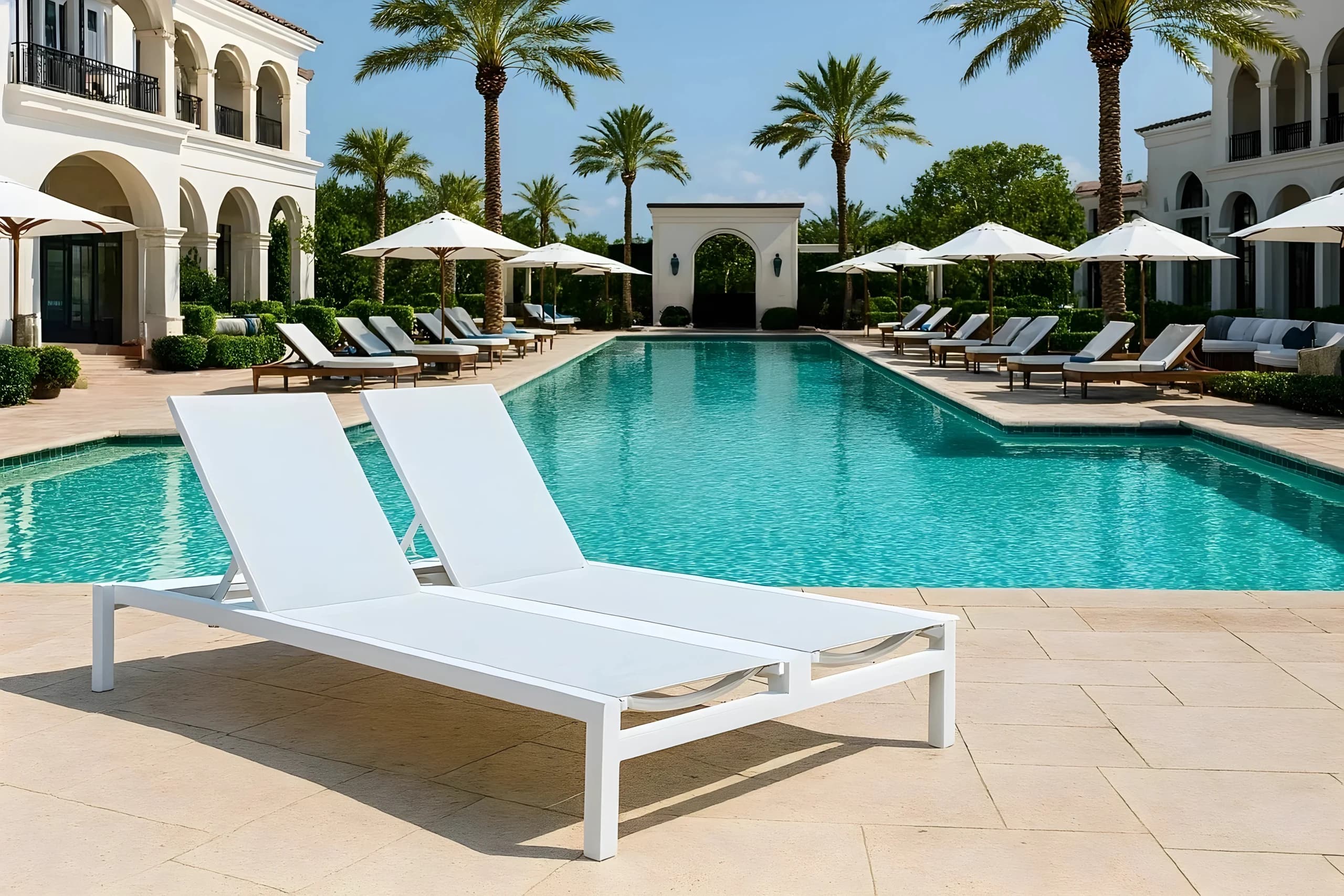 Modena Double Chaise Lounge 2