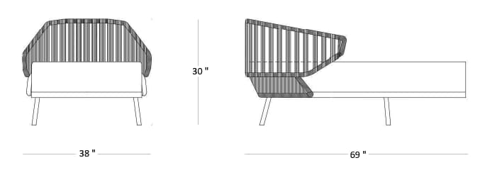 Reggio Chaise Lounge