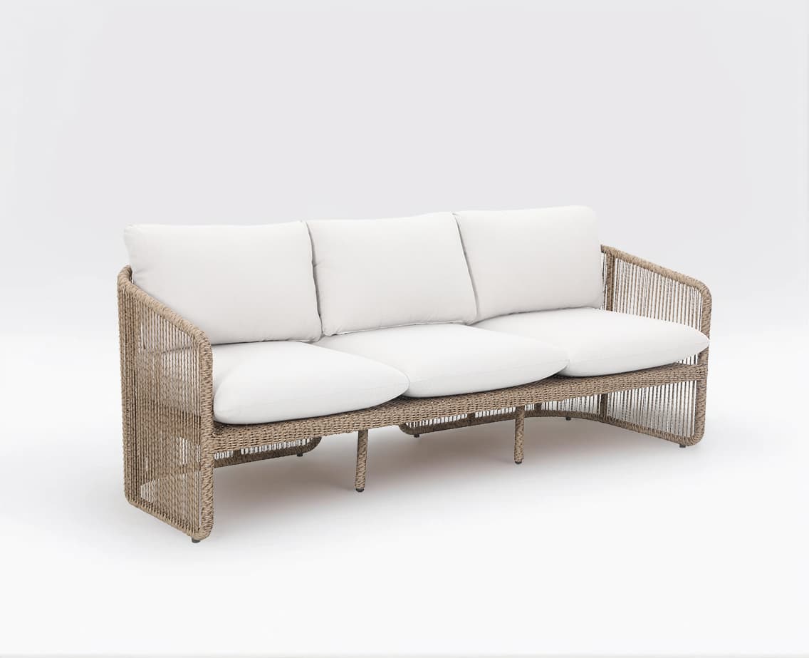 Palermo Three-Seater Sofa